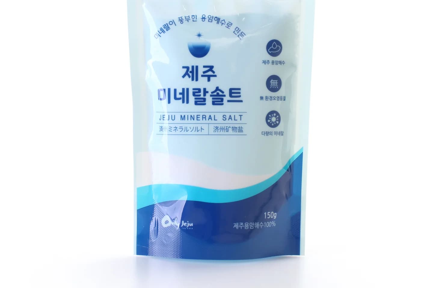 제주미네랄솔트 150g 파우치 전체